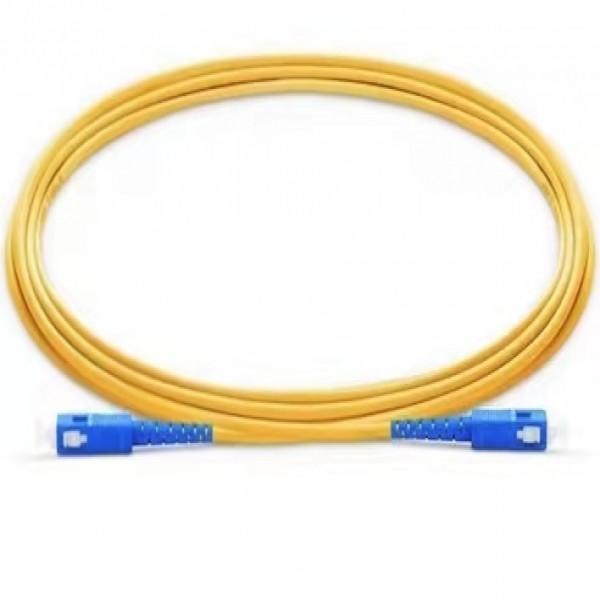 SC/UPC to SC/UPC armored fiber optic cable