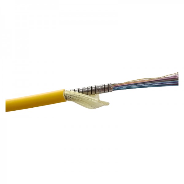 36 Core singlemode Indoor Armored Fiber Optic Cable